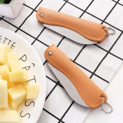 Folding Fruit Knife Outdoor Outdoor Knife Portable Pocket Fruits Knife Bottle Opener Kitchen Multi-purpose Small Knife