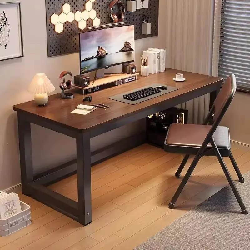 Study desk modern minimalist square simple ultra-thick reinforced office desk eco-friendly office rental house computer desk Study desk modern minimalist square simple ultra-thick reinforced office desk eco-friendly office rental house computer desk
