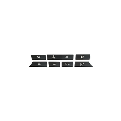 Suitable for BMW X3/F25/air conditioning Cab and accessories - x3x4-air-conditioning-buttons-7-matte-black-pieces