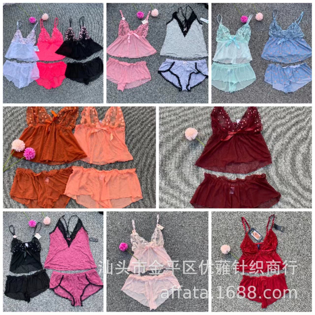 Пижама, комплект, нижнее белье, оптом, ebay, европейский стиль