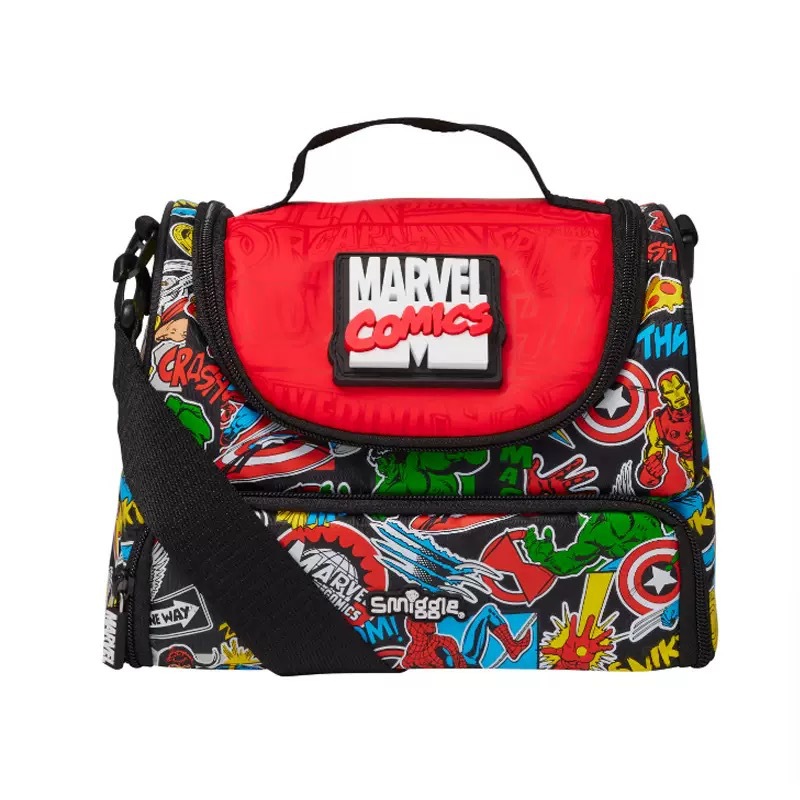 Australia Smiggle paquete de comidas de doble capa para estudiantes de primaria y secundaria paquete de almuerzo para niños paquete de almuerzo para estudiantes bolsa de almacenamiento de paquetes de hielo para el bento