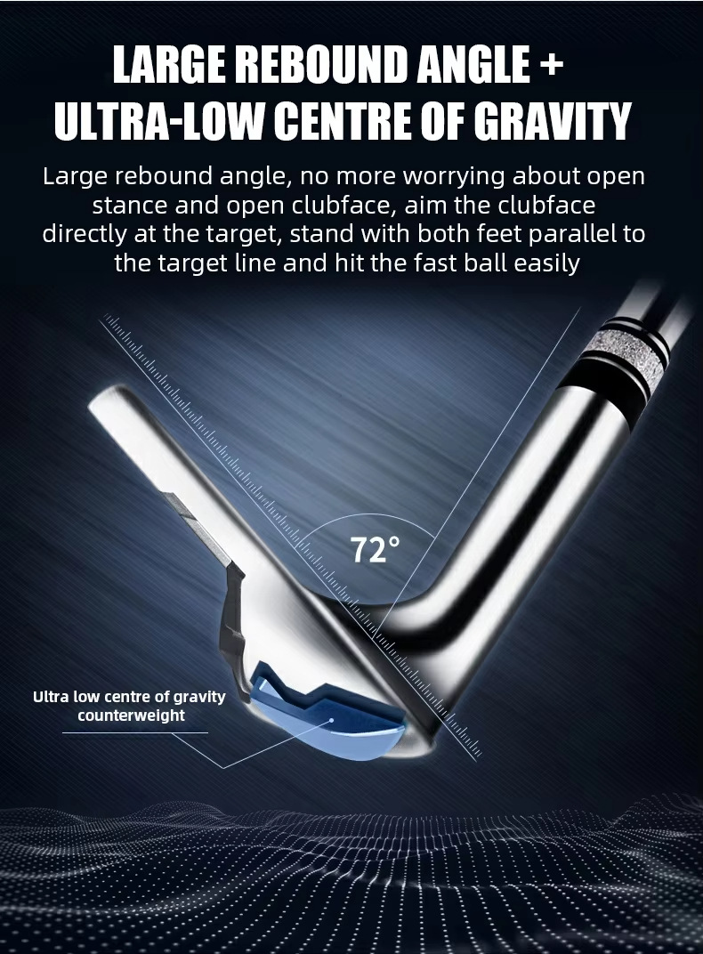 Gậy đánh golf PGM góc lớn 72° đào cắt xoay siêu ngược — SG011-Đen 72 °, SG011-Bạc 72 °, SG011-Tay trái đen 72 °, SG011-Tay trái bạc 72 ° chi tiết 37