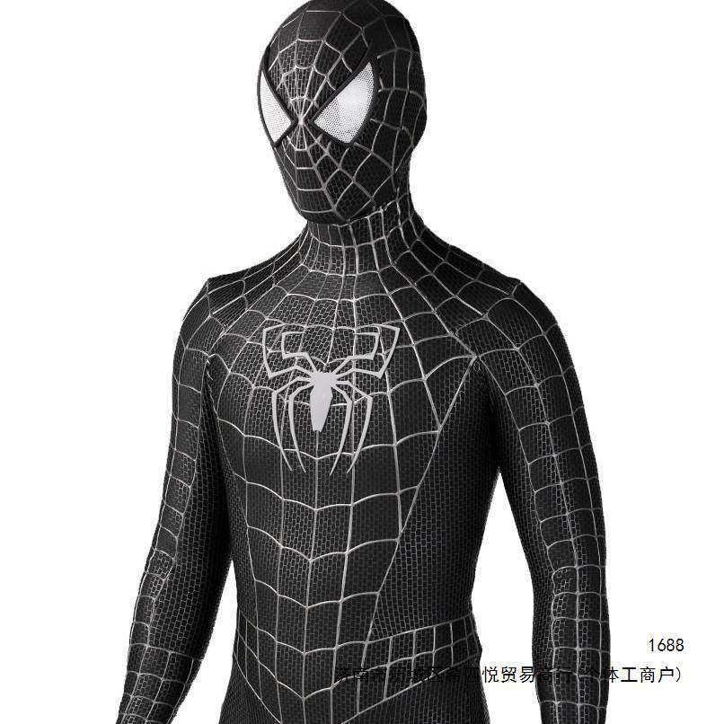 男款毒液Raimi Spider Cosplay经典雷米蜘蛛侠万圣节演出表演服