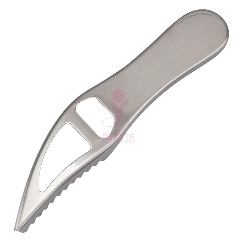 Multifuncional de acero inoxidable Escala de pescado Cepilladora abridor de botellas cortador de escala de pescado práctico fácil removedor de escala abridor de botella gadget