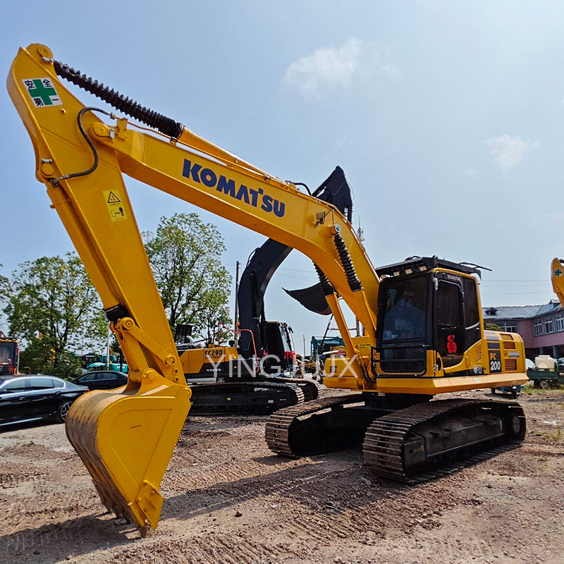 Excavadora Komatsu200 gran excavadora maquinaria de movimiento de tierras puras máquina de minería