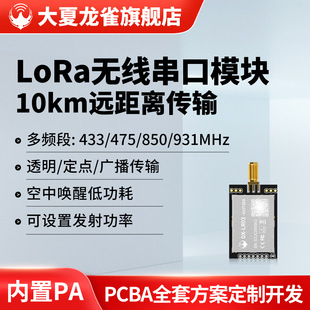 ������ȸloraģ�K10km���ڟo���հl433/900MHz���lͨ��LR03