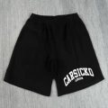 Black with Letter Print (Shorts)