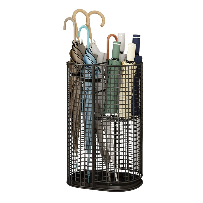Convenience store, umbrella with umbrella holder, storage system, public drying rack