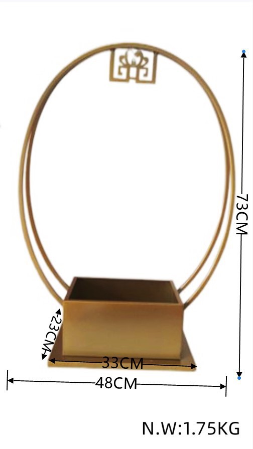 중국 매듭 사각형 휴대용 금