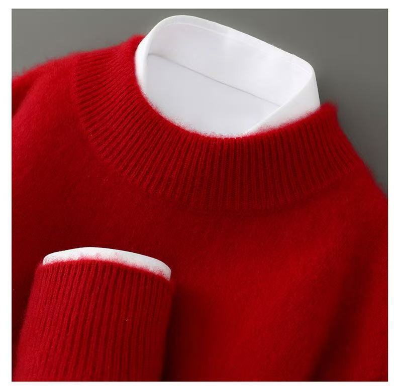 826 red [half turtleneck]