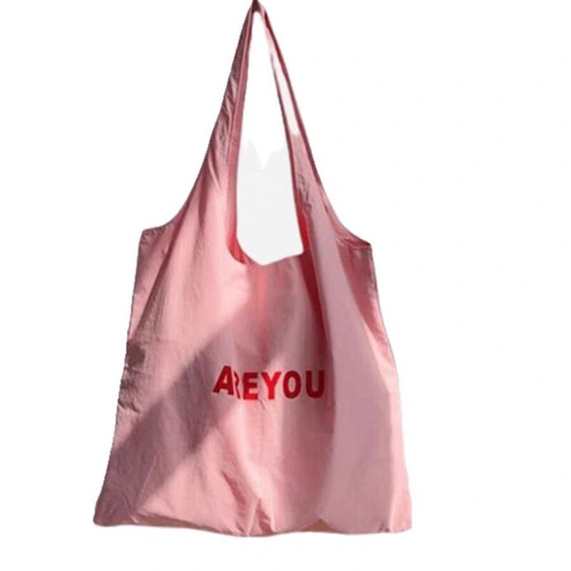 New Niche Letter Printed Shoulder Bag Large Capacity Designer All-match Cloth Bag Women's Canvas Bag Trendy Shopping Bag