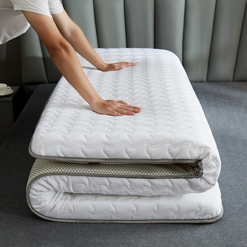 Cotton Non-slip Mattress Cushion Double Thickened Mattress Soybean Fiber Tatami Mat 1.5m Protective Mat for Home