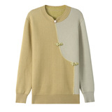 2024新款妈妈毛衣秋季新款女士针织打底衫圆领长袖上衣婆婆衣服女，女装针织衫/毛衣，妃慕昵服饰