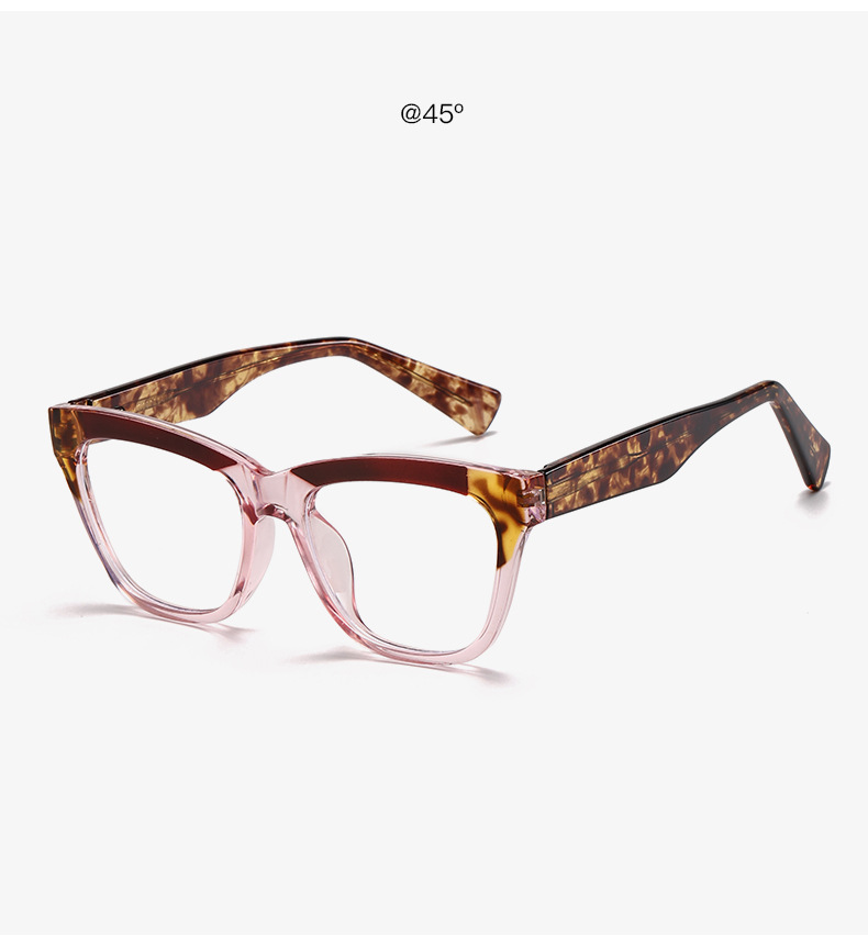 Óculos anti-luz azul feminino estilo retro armação moderna_voghion.com