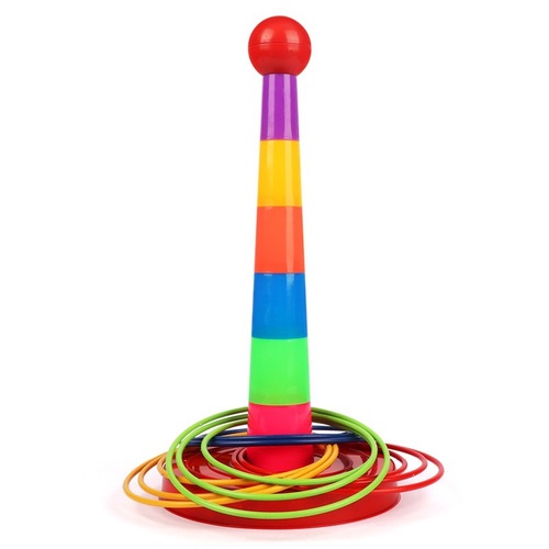 Children's Throwing Ring Toys for Parent-Child Interaction, Indoor and Outdoor, Brain-Teasing Ring Games for Kindergarten Competitions, Stalls