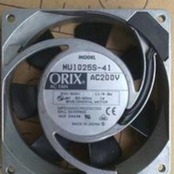 MU1025S-41 AC220V 原装日本东方ORIX 100*100*25MM 铝框交流风扇