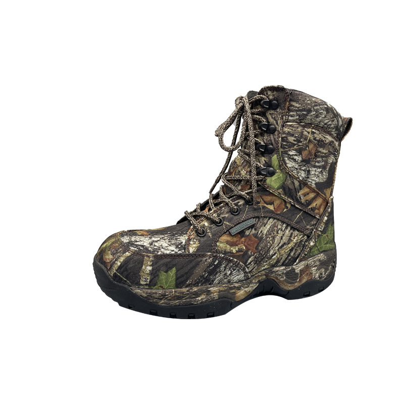 Botas militares Botas tácticas para hombres Botas de combate Botas altas de primavera y otoño Botas de camuflaje Botas de desierto al aire libre Zapatos de senderismo al por mayor de fábrica