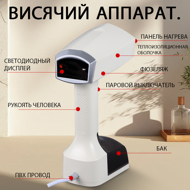 国境を越えた新しいハンドヘルド衣類アイロン機、ポータブルスチームアイロン機、家庭用アイロン機、乾湿両用電気アイロン|undefined