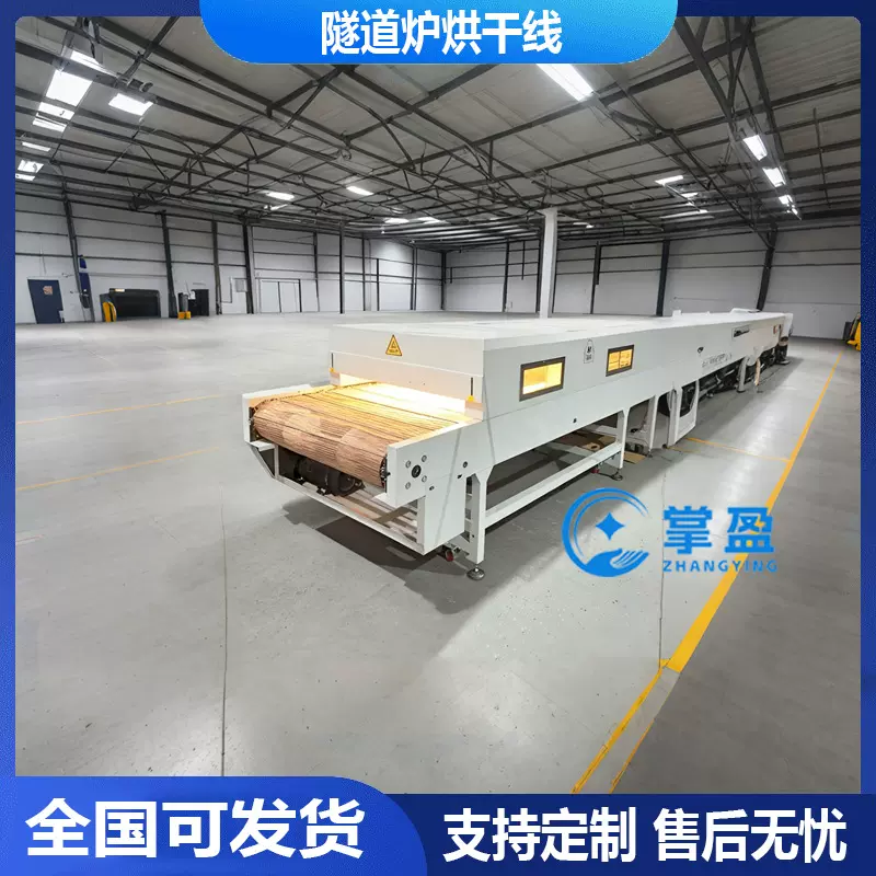 烘烤隧道炉流水线电热燃气面包月饼曲奇高温隧道式烘烤炉生产线