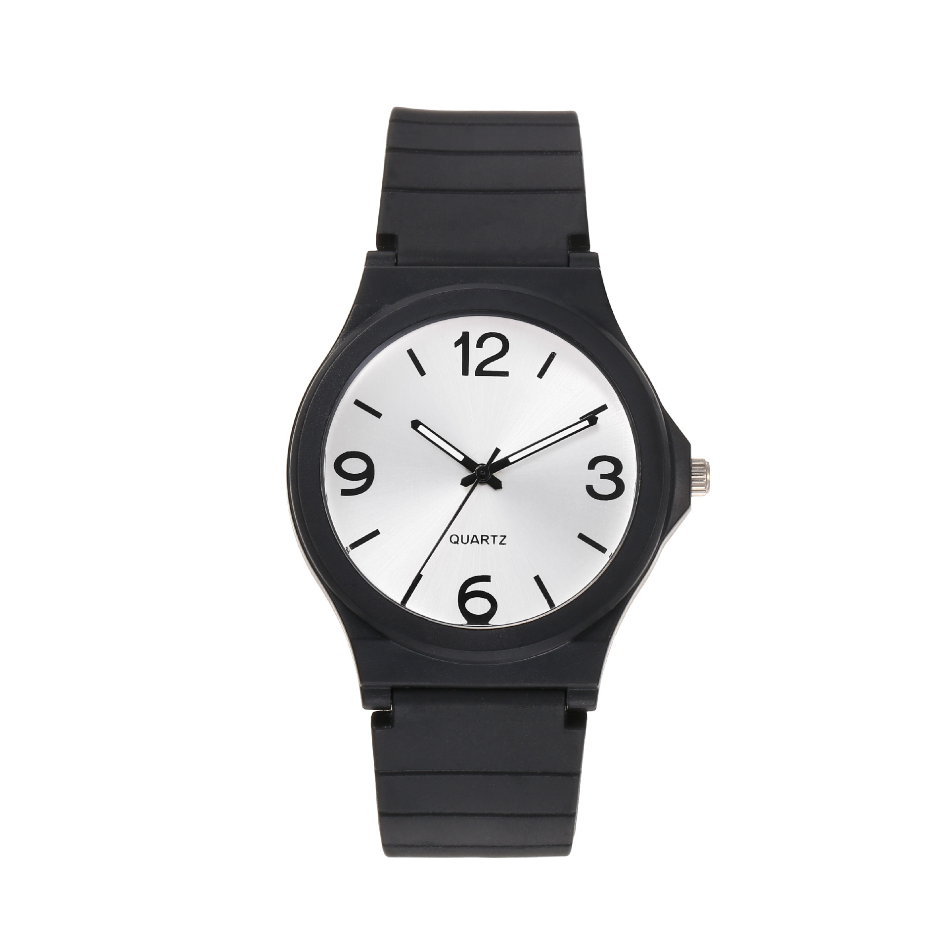 Nuevo reloj de cuarzo de tendencia reloj de pulsera de estudiantes para exámenes masculinos puntero simple reloj de estudiantes impermeable reloj de niñas