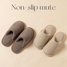 日式情侣秋冬季棉拖鞋居家室内保暖家用家居防滑男女毛毛加绒静音