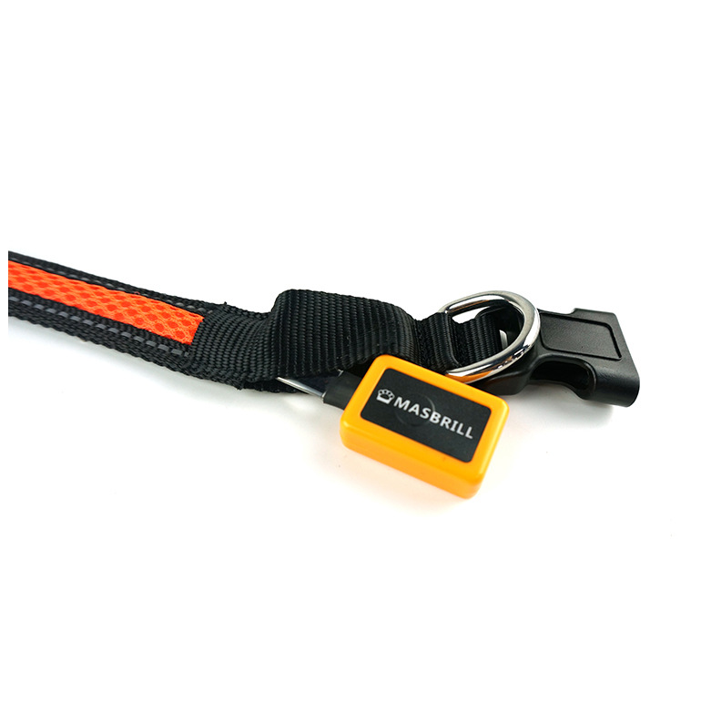 led dog collar-1600 orange 05.
