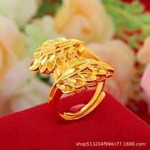 �_��܇���S�~��S��Ů�� �24K���ָ Ů Խ��ɳ��Ůʿ�½��ָ