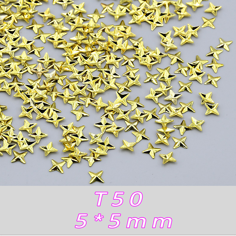 T50--(5*5mm) 금속 별