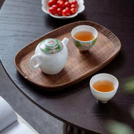 茶具礼品套装景德镇玲珑瓷粉彩陶瓷茶具荷趣厂家直销茶壶盖碗批发