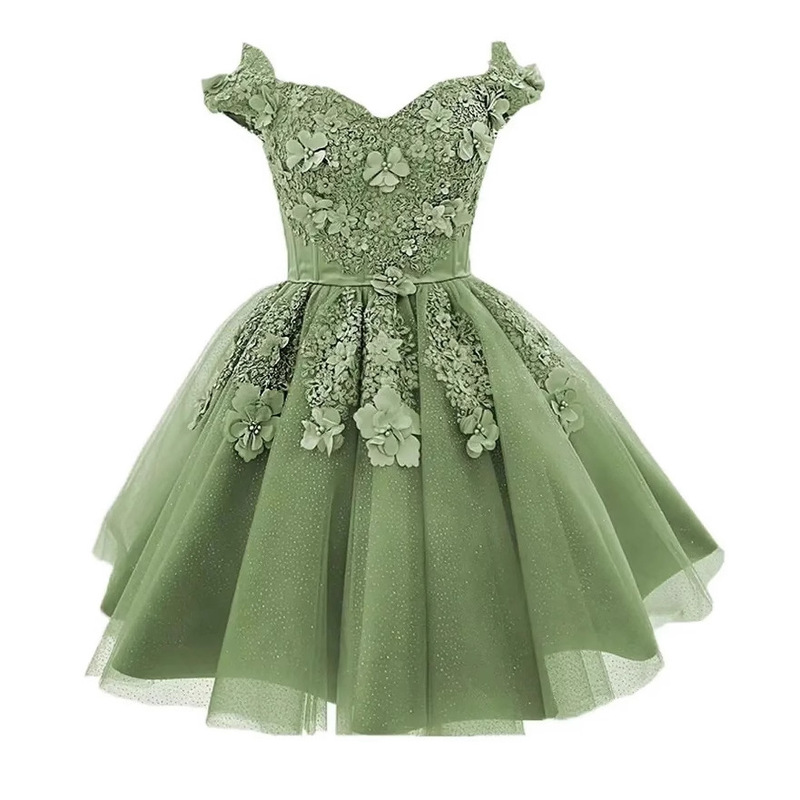 Cross-Border Evening Dress Aliexpress Supply One-Shoulder 2026 New Style Tulle Sweetheart Ball Gown A-Line Dress Cross-Border Evening Dress Aliexpress Supply One-Shoulder 2026 New Style Tulle Sweetheart Ball Gown A-Line Dress