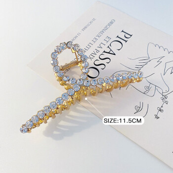 Francés retro metal clip de pelo mujeres verano gran clip de pelo perla clip de pelo Corea del Sur tiburón clip de pelo accesorios de pelo hadas