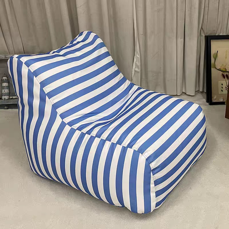 파란색과 흰색 줄무늬