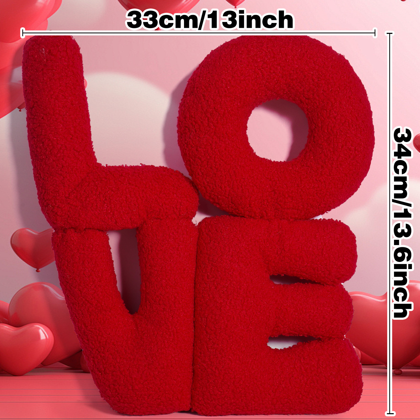 Nuevos productos transfronterizos creativos AMOR almohada XO letras almohada almohada decoración boda romántica celebración