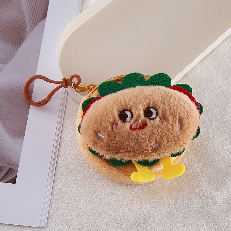 Small hamburger coin purse