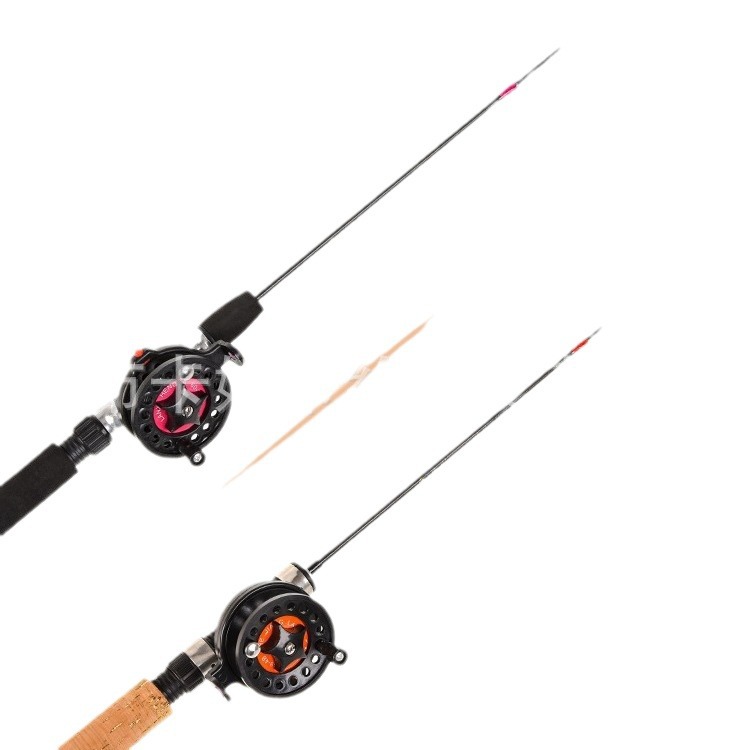 KANEKALON [Juego de caña de pescar en hielo retráctil ultracorto] Caña de pescar Pesca de invierno Comercio exterior transfronterizo