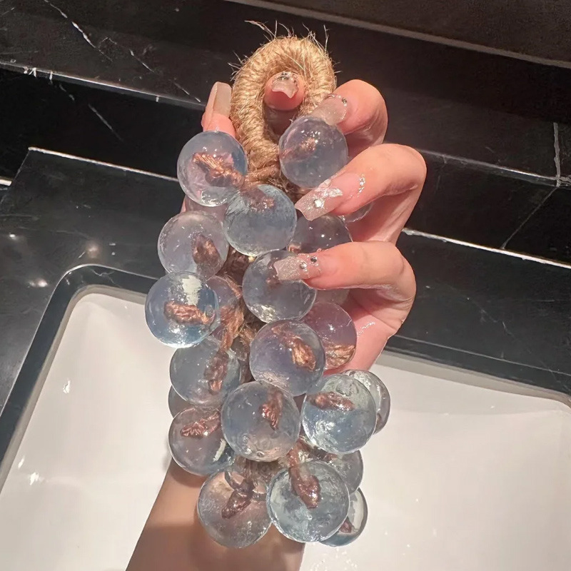 爆款水晶葡萄皂手工DIY透明葡萄串手工皂礼盒仿真葡萄皂成品代发|undefined