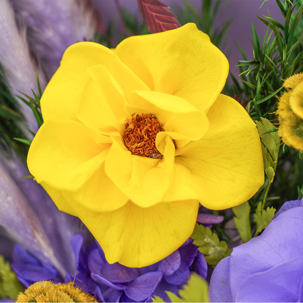 Amazonas eterno flor de alta sensación ramo de flores rosas para el día de San Valentín para la novia regalos de cumpleaños para el día de la madre