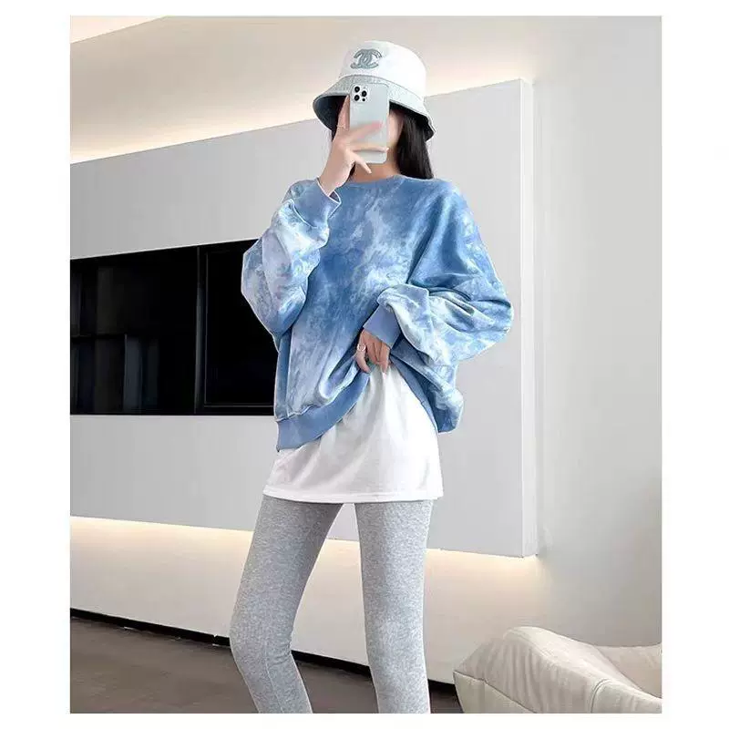 Плюшевый толстый маленький пердящий занавес подол осенний и зимний свитер