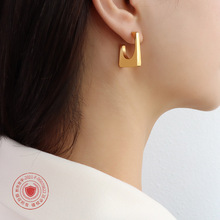 marka��ʽ�L��earrings�׺η��K���h������18k����ins�Ʒ