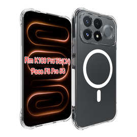 适用红米K100 Pro 5G国内Poco F9 Pro无线充手机壳保护套气囊
