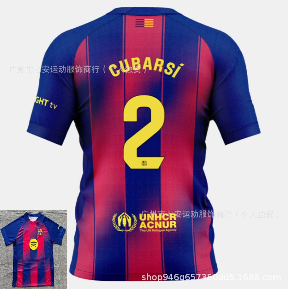 Версия футбольной формы 25-26 Тайланд Tottenham Son Heung-min Barcelona Yamal Manchester City Haaland Marseille home and away jersey