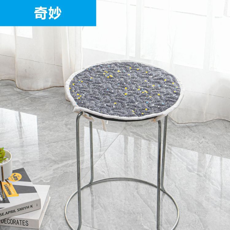 丸腰掛け布芸クッション椅子クッション丸腰掛けセット円形ホテル腰掛けカバー家庭用小型丸腰掛け|undefined