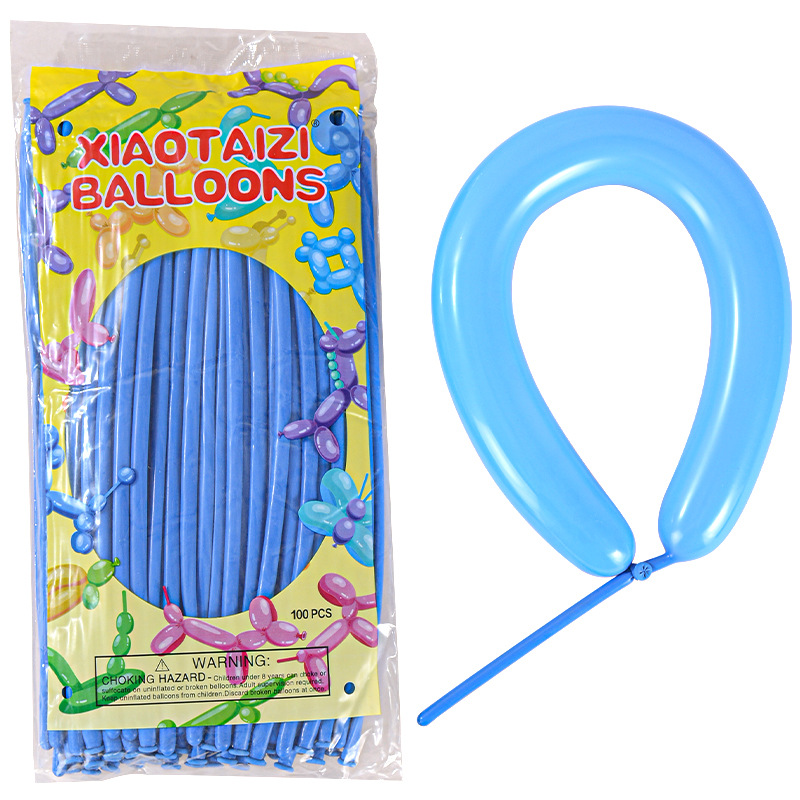 Globos largos en tira 260 globos mágicos 1.8g decoración para fiestas de cumpleaños infantiles globos largos metálicos color macarrón