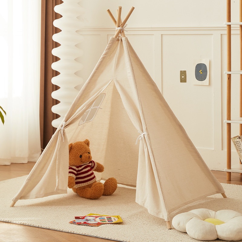 Tienda de Juegos Infantil Estilo Indio de TPE para Interiores y Exteriores