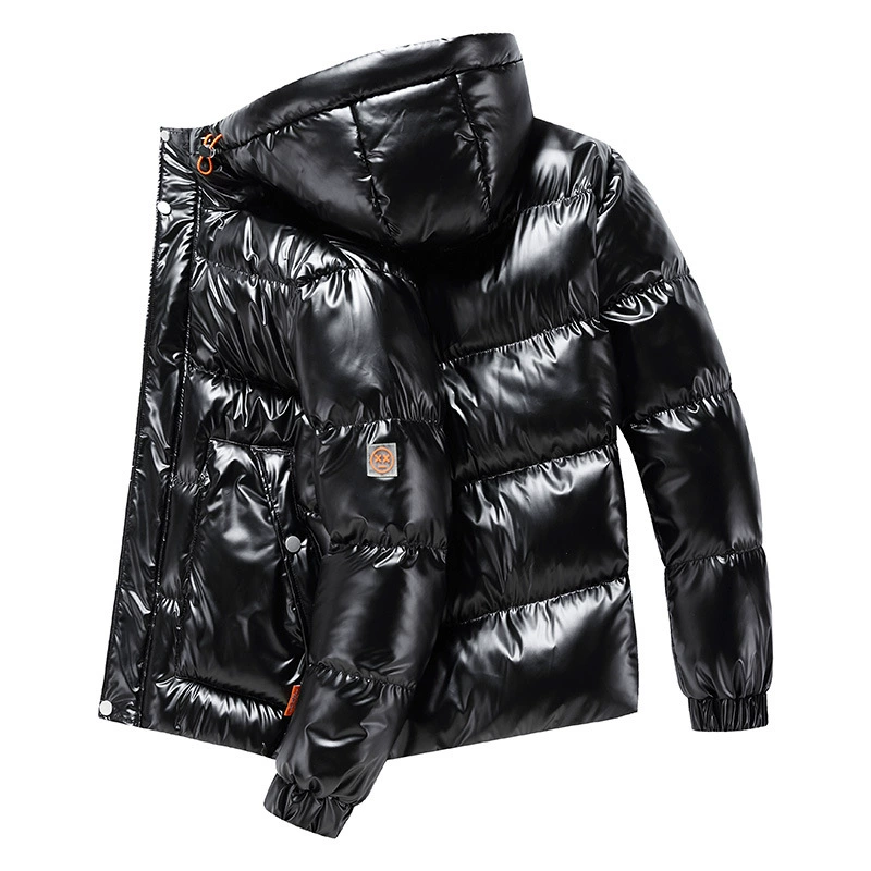 Demi-season down jacket for leisure, increased thickness