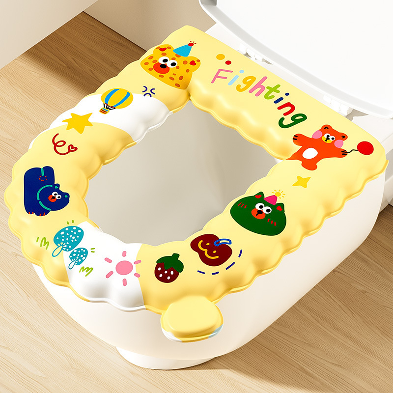 家庭用の四季通用のカバー付きの便座カバー|undefined