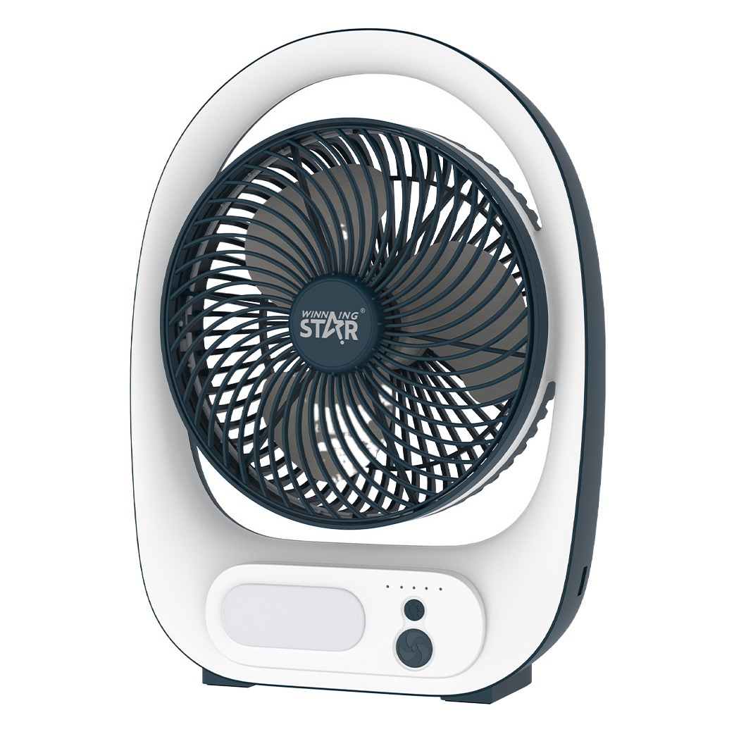 Ganador estrella transfronteriza TYPE-C y USB interfaz pequeño 8 pulgadas conveniente llevar DC5V escritorio ventilador eléctrico