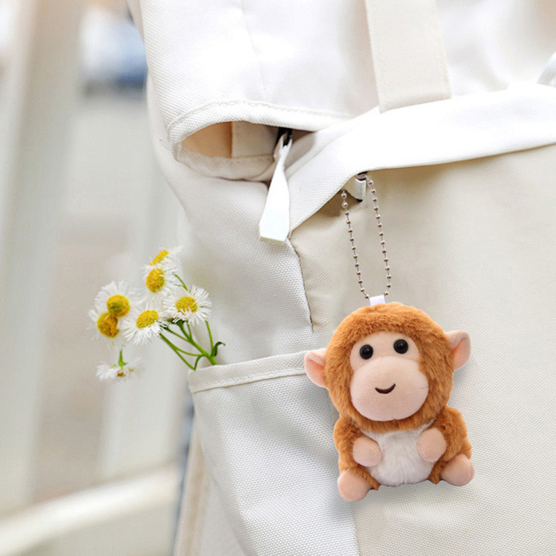 Internet Celebrity Cartoon Monkey Plush Toy, Little Monkey Doll, Backpack Pendant, Car Accessory, Birthday Gift for Women Internet Celebrity Cartoon Monkey Plush Toy, Little Monkey Doll, Backpack Pendant, Car Accessory, Birthday Gift for Women