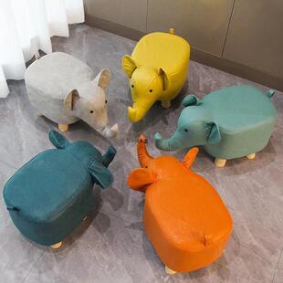 Small Stool Home Creative Cartoon Animal Stool Living Room Door Shoe Changing Bench Kidsren's Popular Low Stool Stool