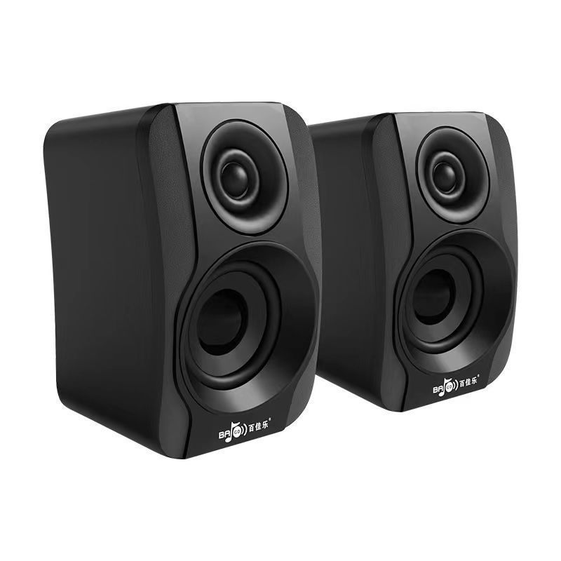 メーカー卸売りパソコンスピーカー2.0 0アクティブマルチメディア小音響対箱現物中性英語1代発|undefined